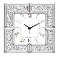 Klocka Strass 4-kant